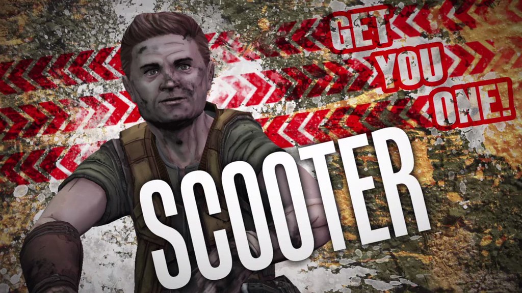 Scooter, Borderlands, Mechanic, Video Game